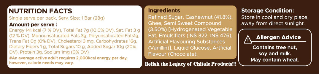 Dryfruit & Chocolate Chikki Pack of 4 - Image 5